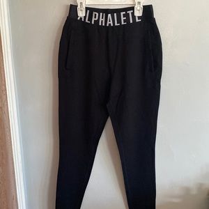 Alphalete Black Joggers- Size Small NWT